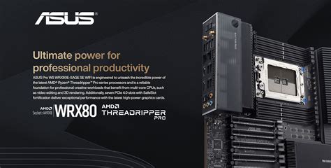 ASUS Motherboard/TR/DDR4 ECC/Threadripper/8xRDIMM/Max.2048GB/. PCIe4.0/3.0x16x7/3xM.2/8xSATA/RAID/